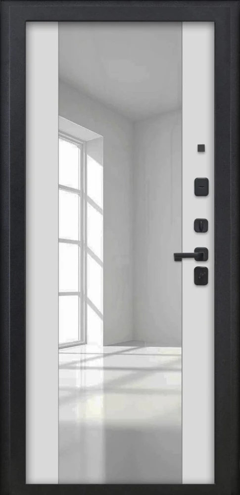 Входная дверь ДвериПРО L-3b ФЛЗ -1 белый матовый DPRO220941 внутренняя сторона